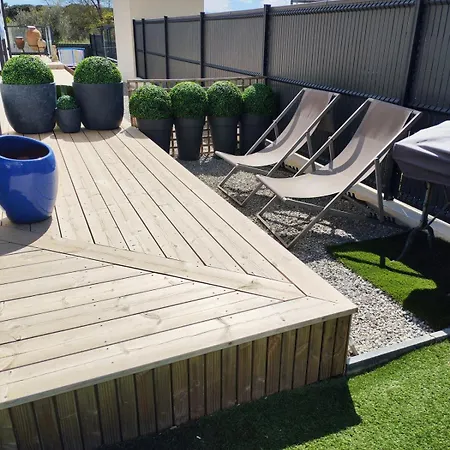 Daire Duplex Jardin Parking Village *